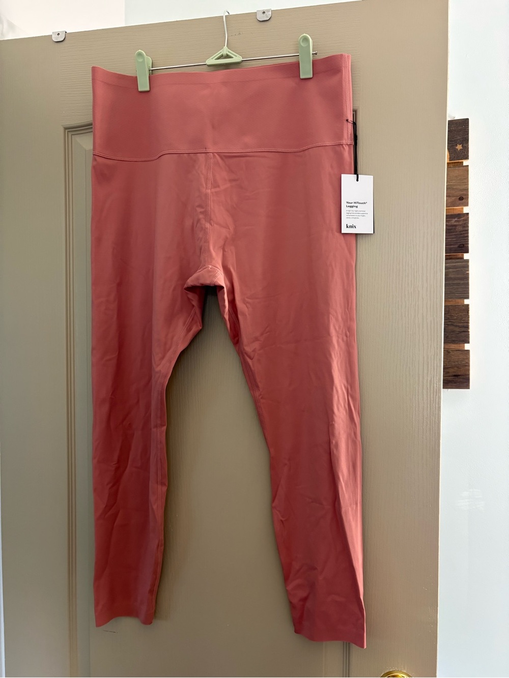 knix High-Waist Leggings in Rose Clay